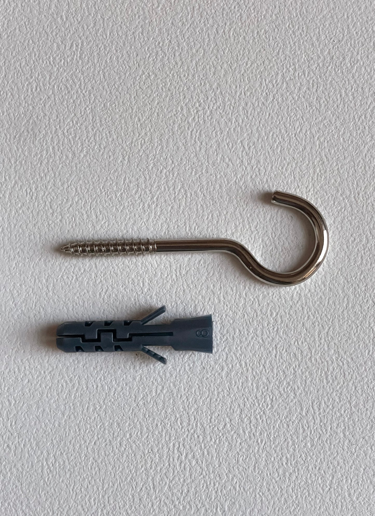 Sine Hanging Rack Raw Aluminum