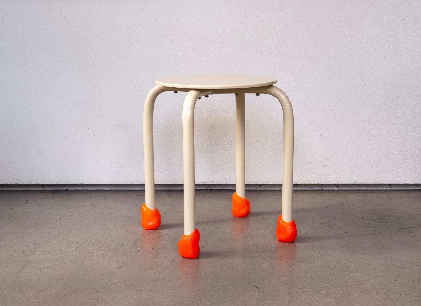 Yareta Cream Stool