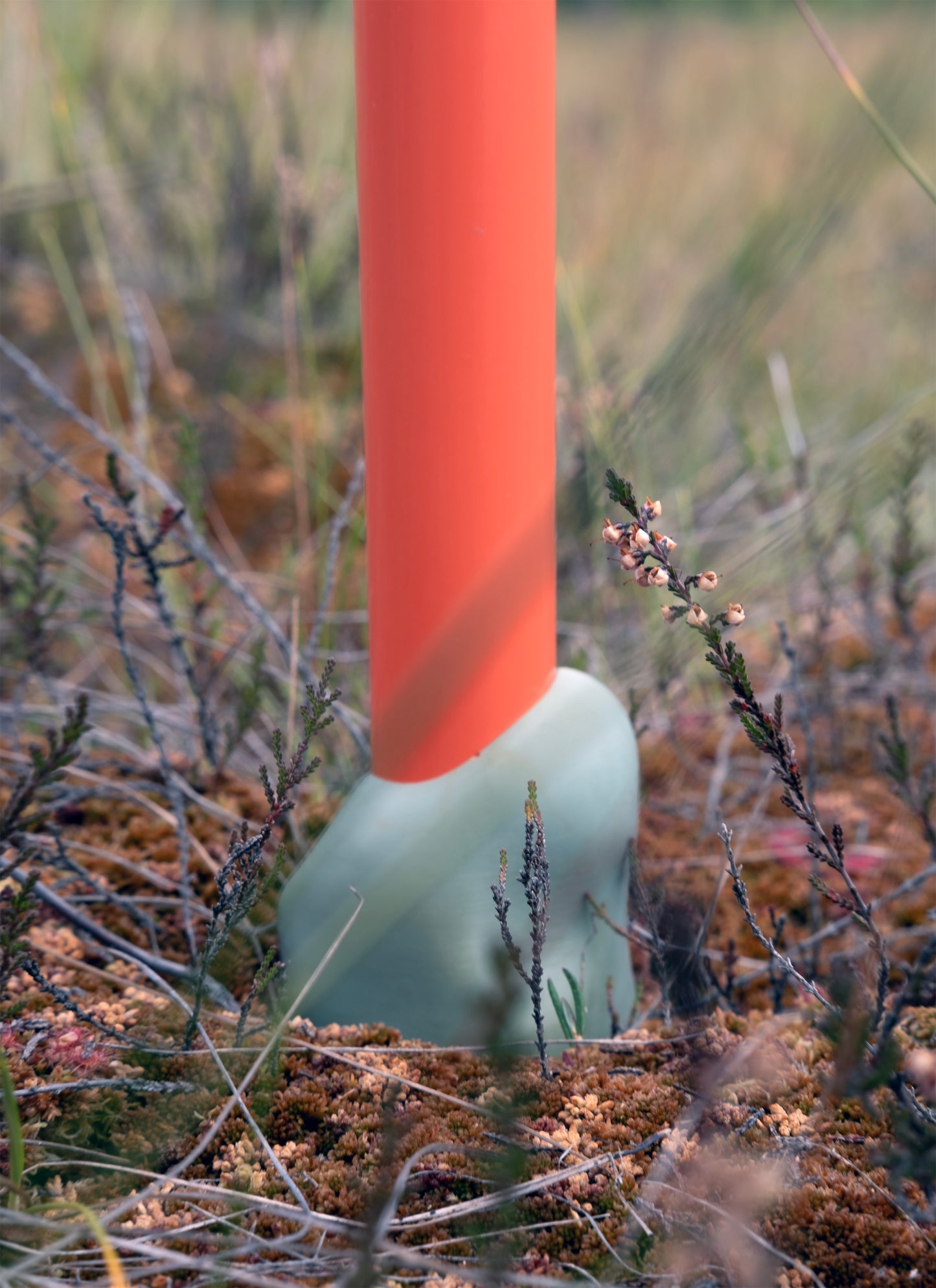 Yareta Orange Stool